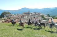 Horse riding trip in Italy