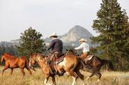 Riding towards the Grand Canyon 