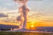 Geyser at Yellowstone