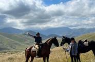 Riders in the mountains 