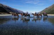 Crossing the river 