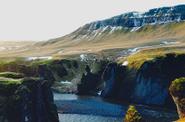 Icelandic fjord 