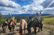 Riders exploring Yukon 