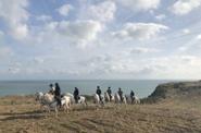 Normandy horse riding tour