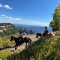 Riding in beautiful locations 