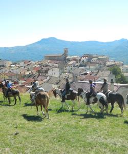 Horse riding trip in Italy