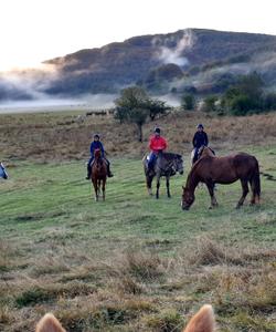 Horse riding in Italy