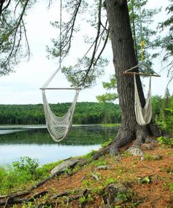 Chill zone at the lodge 