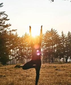 Yoga class 