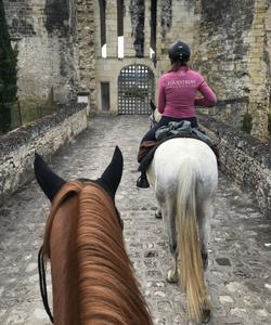 Horse riding in France