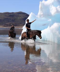 Greenland Horse Riding