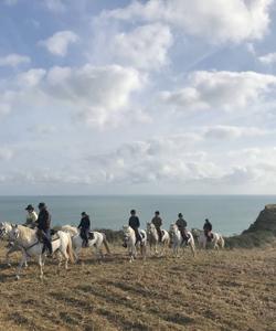 Normandy horse riding tour