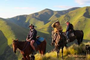 Riders in the mountains 