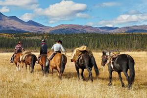 Riders on their way 