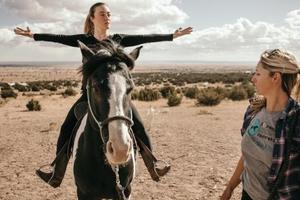 Yoga in the saddle 